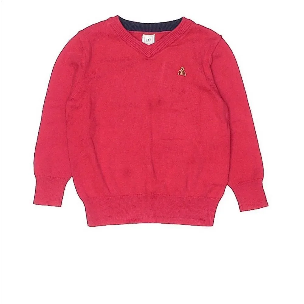 Gap toddler lightweight sweater in red